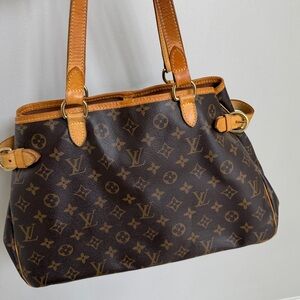 Louis Vuitton Dark Brown Monogram Shoulder Bag